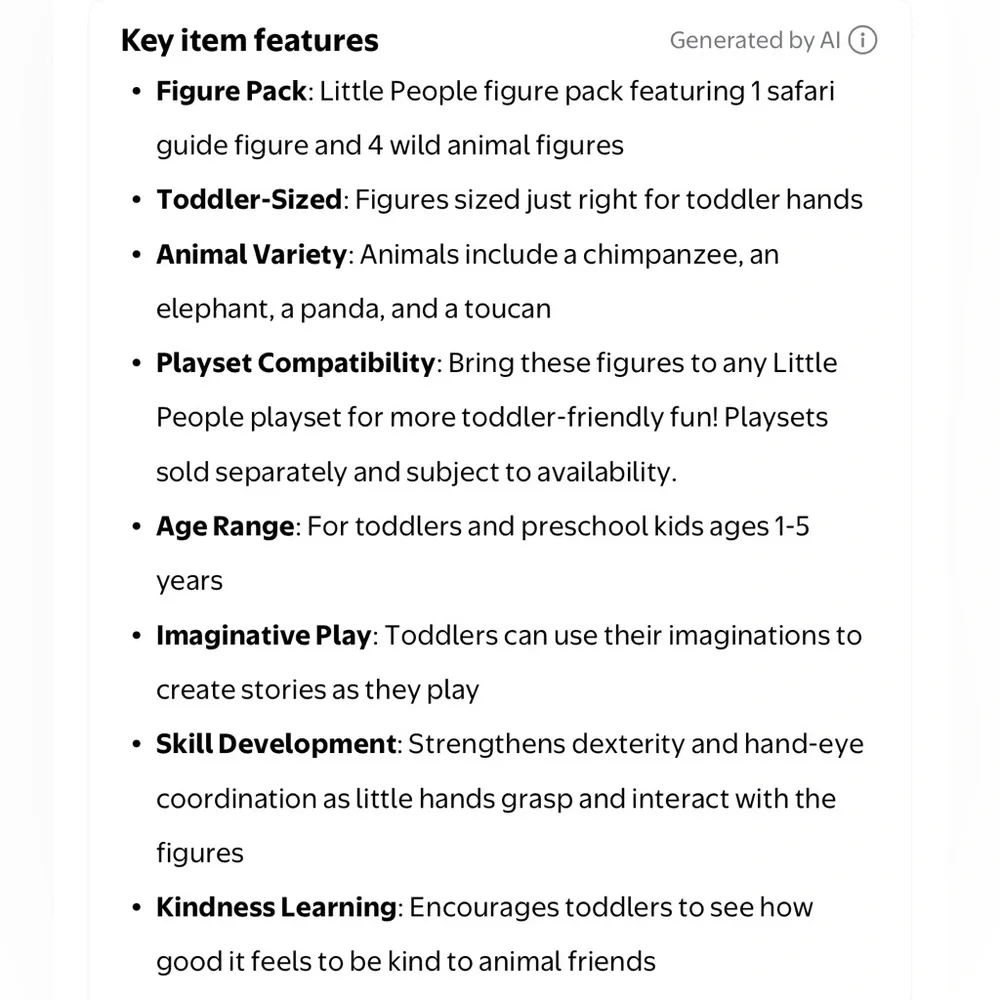 Fisher-Price Little People Go Wild Jungle Adventure 5 piece safari animals NWB - Picture 9 of 10